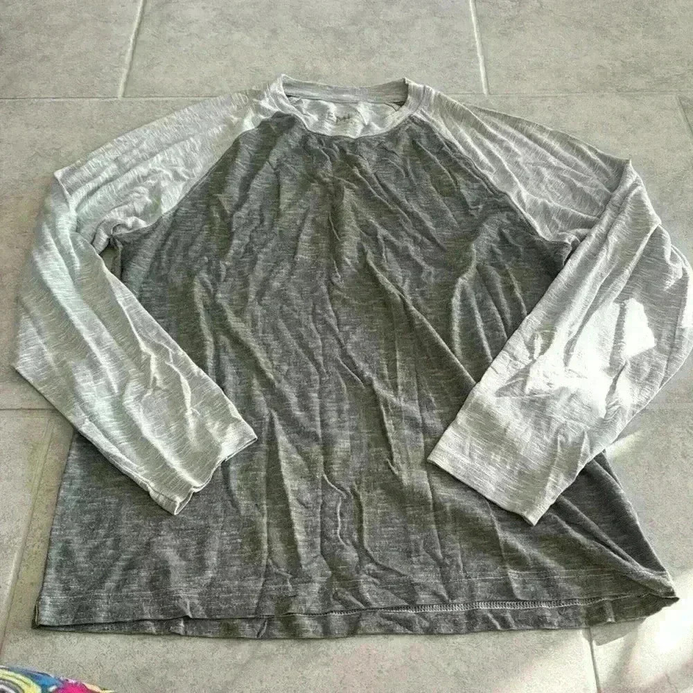 Gray Long Sleeve Shirt